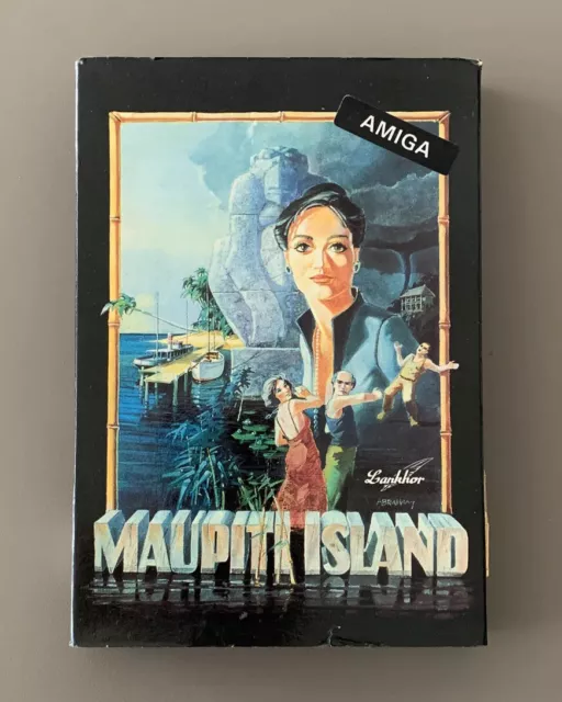 Jeu Maupiti Island Commodore Amiga 500 + 1000 2000 Disk Lankhor