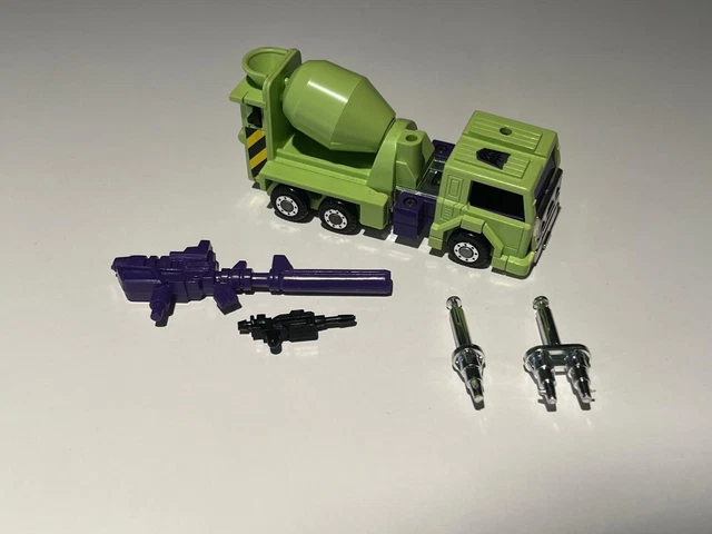 TRANSFORMERS G1 ORIGINAL vintage devastator constructicons mixmaster ...