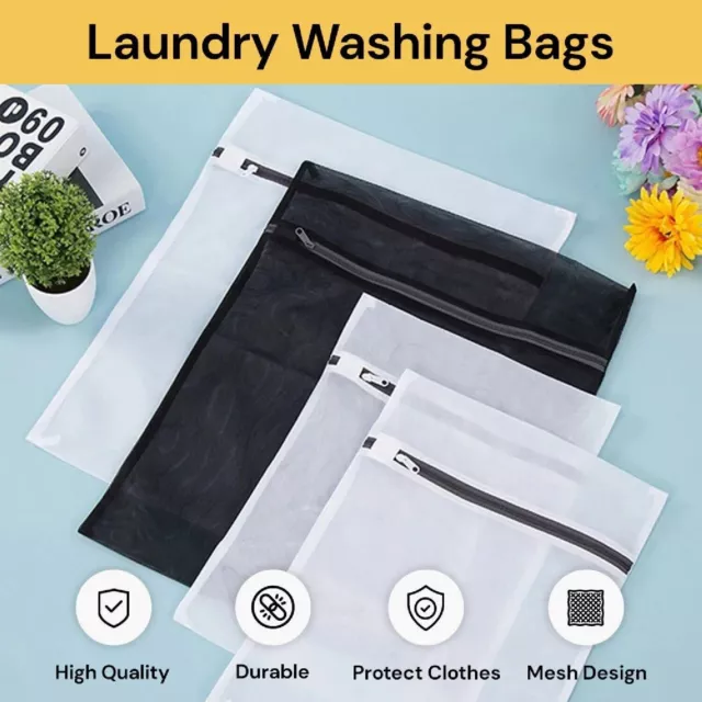 Mesh Washing Bag Pack Laundry Bags Lingerie Delicate clothes Protect Wash Bags