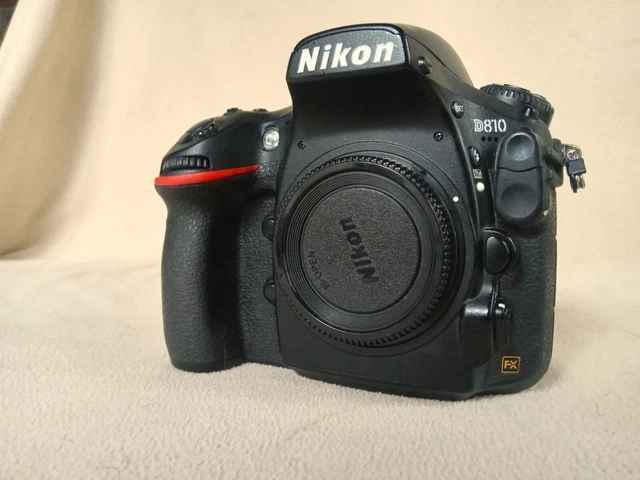 Nikon D810- 36.3MP DSLR Camera Body Excellent Condition - 27,000 Clicks & Extras