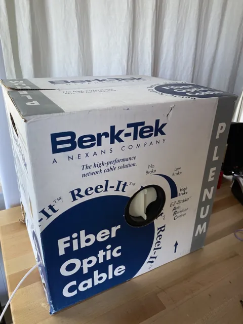 Nexans/Berk-Tek Fiber Optic Cable 800+feet