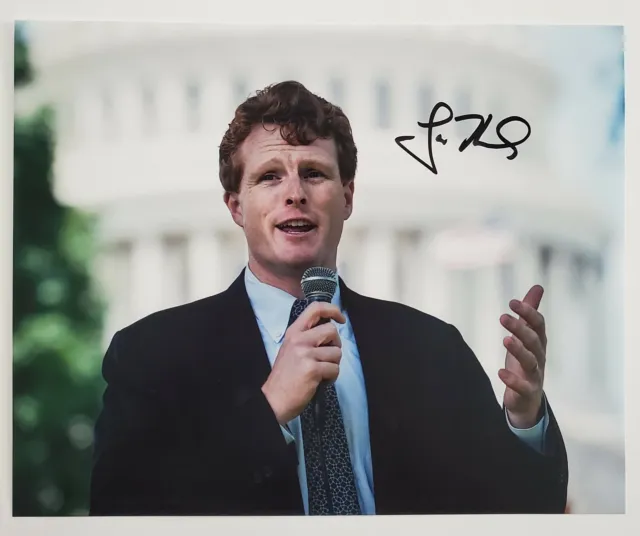 Joe Kennedy III Signed 8x10 Photo MA Democrat Politician 2024 Hopeful? RAD