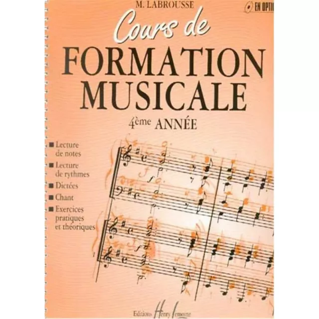 Cours de formation musicale Vol.4 - Marguerite Labrousse