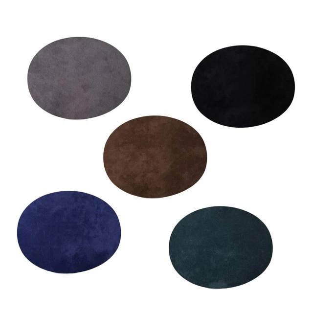 25 Pcs Suede Fabric Patches Iron Clothes Sew Men Women Pants Accessories