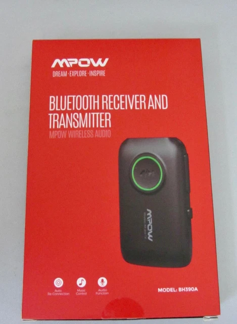 MPOW BLUETOOTH RECEIVER and Transmitter Model BH390A Wireless Audio EUR ...