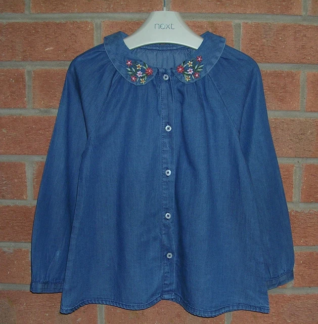 Top abito jeans NEXT HAPPYOLOGY H&M ecc. Ragazze alcuni NUOVI età 3-4 104 cm 7