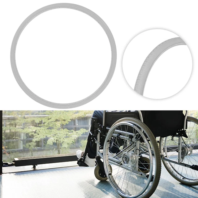 Lot De 4 Rampes Caoutchouc Robuste - Pour Fauteuil Roulant, Moto, Voiture - Hauteur 10 Cm & Absorption Chocs