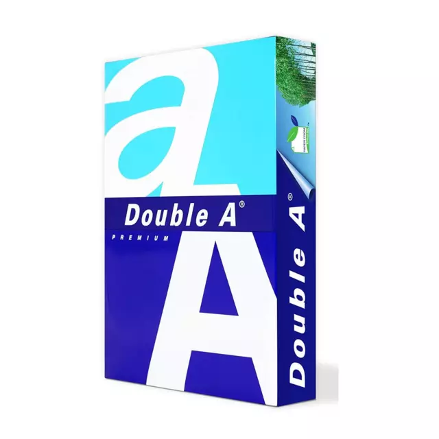 Double A Premium 2500 Blatt 80 g/m² DIN A4 Kopierpapier Papier Druckerpapier 3