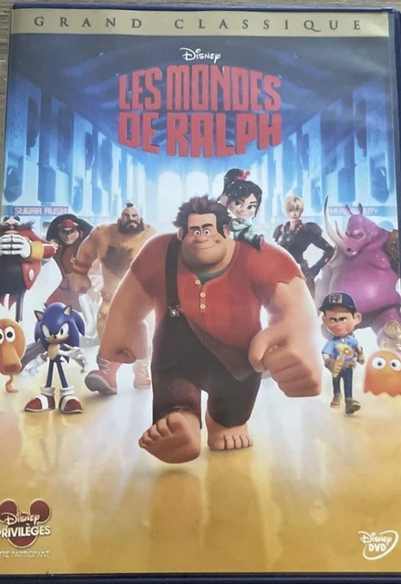 Les Mondes De Ralph - Dvd Neuf - Walt Disney N°106