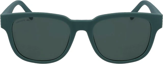 Lacoste Men's L982s Rectangular Sunglasses 53 Millimeters, Matte Green