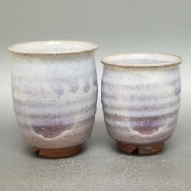 AK46)Japanese Pottery Hagi ware Yunomi/Tea Cup  by Yuuka Matsuo