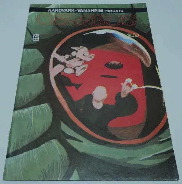CEREBUS THE AARDVARK #25 (1981) 1st appearance WOMAN-THING (FN/VF) Dave Sim