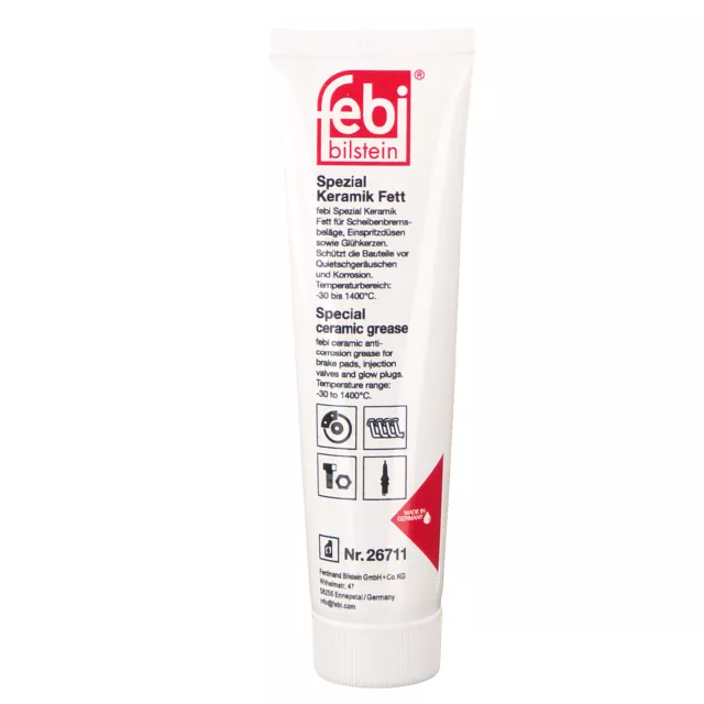 Grease Ceramic 100G High Temperature Lubricant 26711 by Febi Bilstein