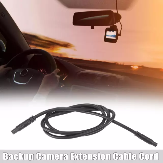 8 Pin 3ft 1m Car Backup Camera Recorder Extension Cable Dash Cam Cord Wires
