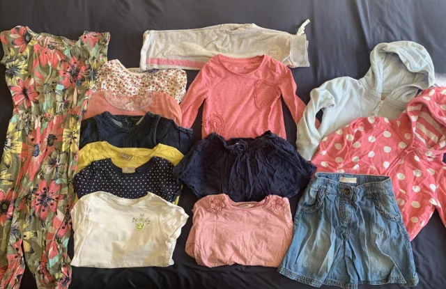 Girls 100% Next Clothes Bundle Age 3-4 Years - 14 Items