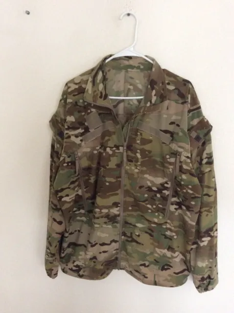 US Army Jacket Wind Cold, Multicam Size Medium Long Great Condition