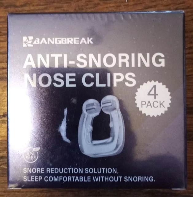 4pk BangBreak Anti-Ronquidos Clips Nariz