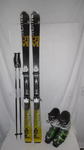 Fischer " Motive " Top Ski Allround Carver 168 Cm + Skischuhe Gr:44 Im Set