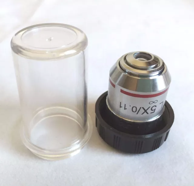 Metallurgical Microscope 5X Infinity PLAN Achromatic Long Objective Lens