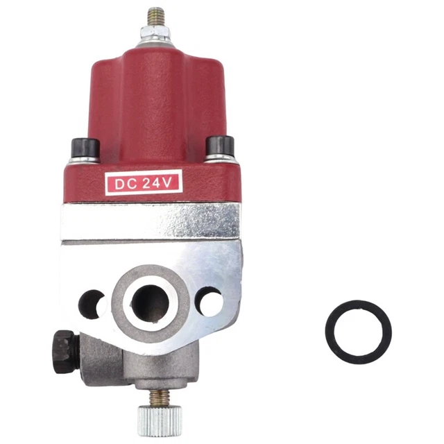 Solenoid Fuel Shutoff Solenoid One Terminal Fit for 855 & N14 PAI 24Vh