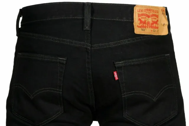 Levis 501 Original Fit Mens Jeans Straight Leg Levi's Button Fly 100% Cotton New