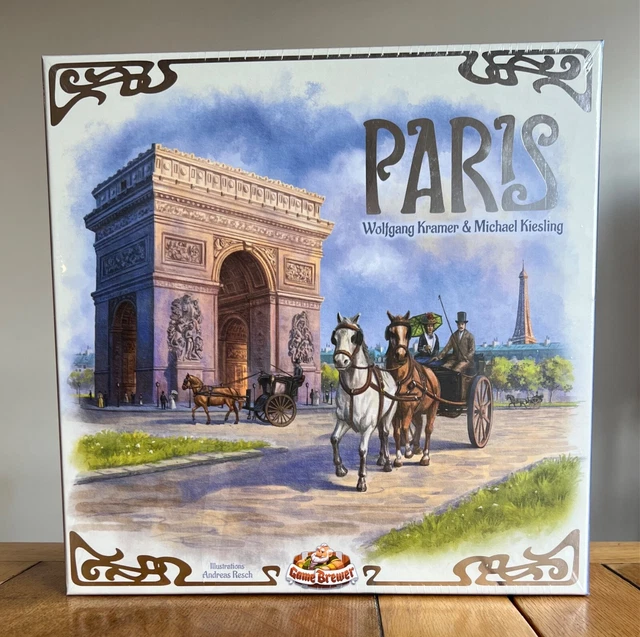 PARIS DELUXE BIG BOX - KS ed w/ METAL COINS and L'ETOILE DELUXE Expansion (NEW)