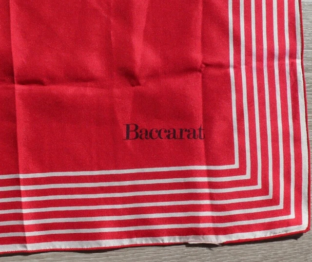 SCALFO COLLO VINTAGE. BACCARAT. Nessuna etichetta dice quale materiale