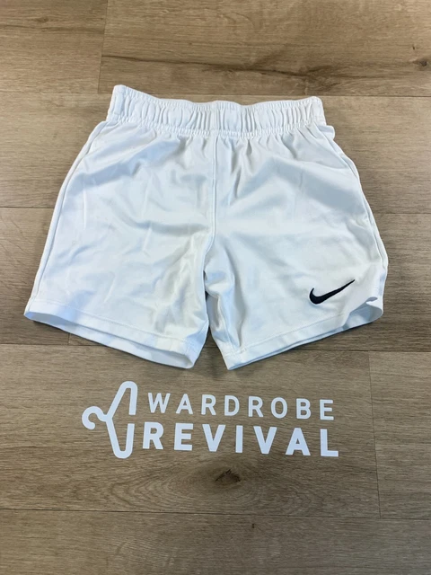Nike Youth Girls Dri-Fit Sprinter Shorts in White, Sz XS