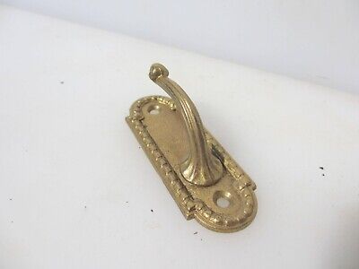 Brass Blind Tie Back Hook Hanger Curtain Old Cord Rope Edge