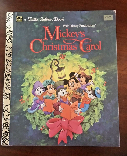 MICKEY'S CHRISTMAS CAROL Walt Disney Productions Little Golden Book