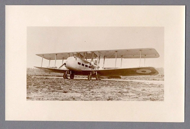Vickers Victoria Original Vintage Raf Royal Air Force Air Ministry Photo 1