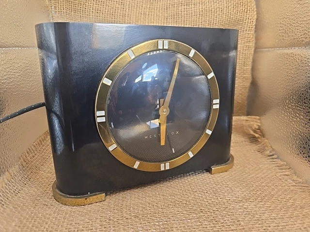 VINTAGE BEN FRANKLIN Westclox S1C Clock In Working Order