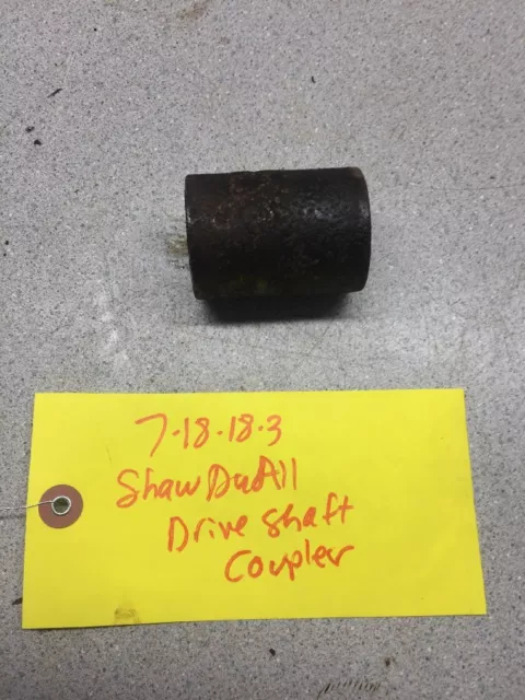 Shaw Du-All Tractor Mower Model S24E Drive Shaft Coupler