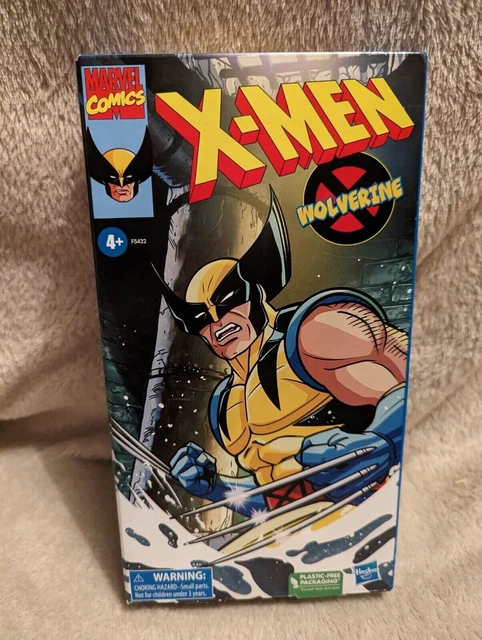 MARVEL LEGENDS X-MEN Wolverine 90s Animated Series VHS Box Cel-Shaded