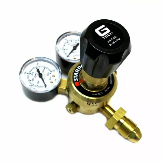 Argon/Co2 Mixed Gas Regulator Single Stage Two Gauge