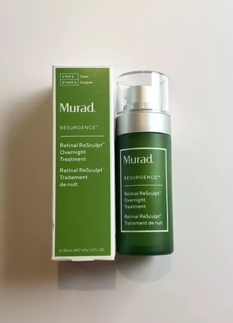 AUTHENTIC MURAD Retinal ReSculpt Overnight Treatment Serum 1oz FS $105RV NEW