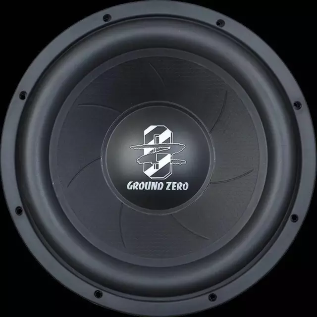 Ground Zero GZIW300X 30cm / 12" Auto Subwoofer 400 Watt RMS Chassis