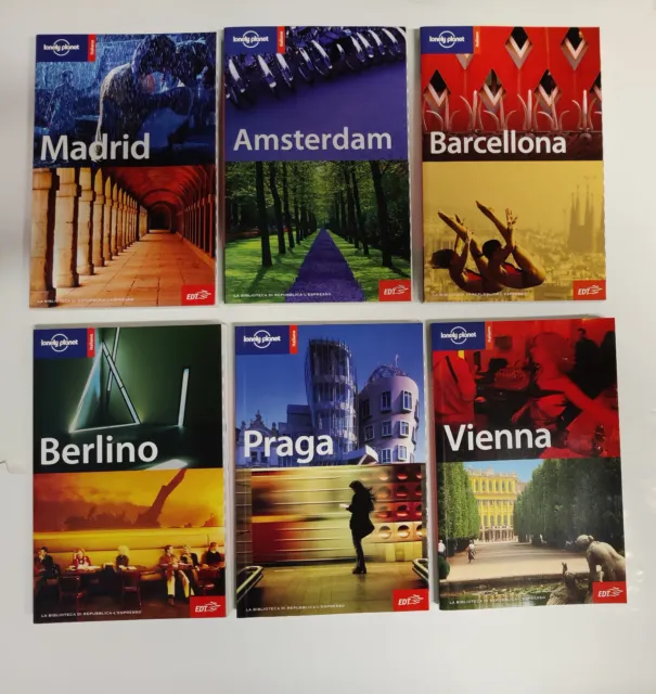 LIBRI EDT - Lonely Planet - Blocco 6 Capitali EUR 35,00 - PicClick IT