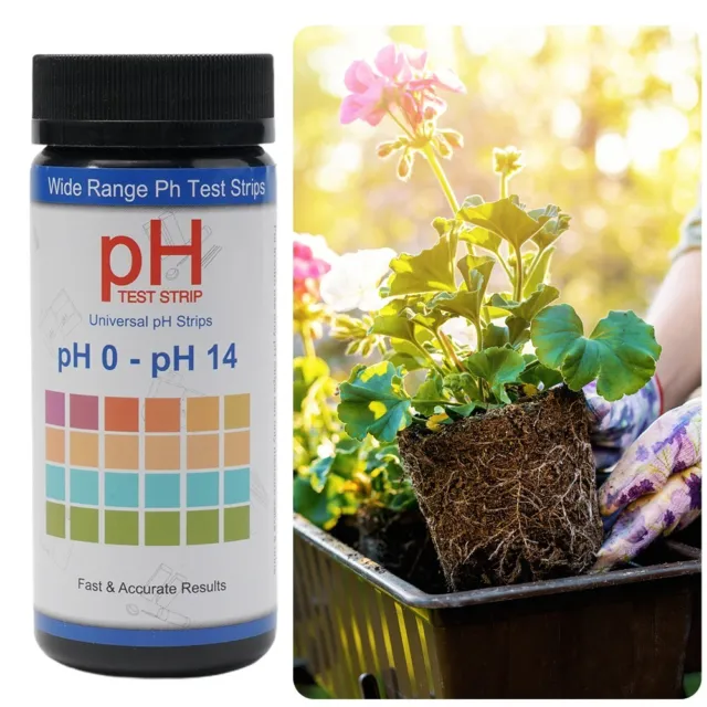 100x Bandelettes de réactif Urinaire / Salive Test pH 4.5 a 9.0 pH - 0.5  (DF)