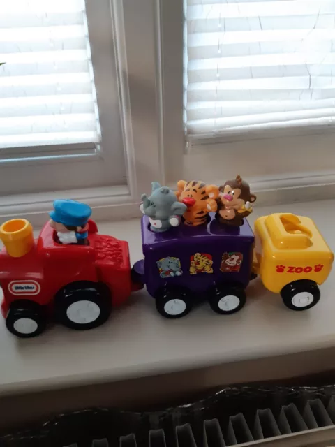 LITTLE TIKES Tykes Zoo Animal Train Sounds VGC 13.95 PicClick UK