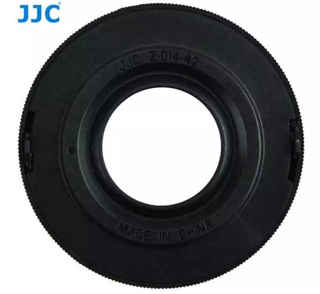 JJC Auto Open Lens Cap for Olympus M.ZUIKO DIGITAL ED 14-42mm as LC-37C