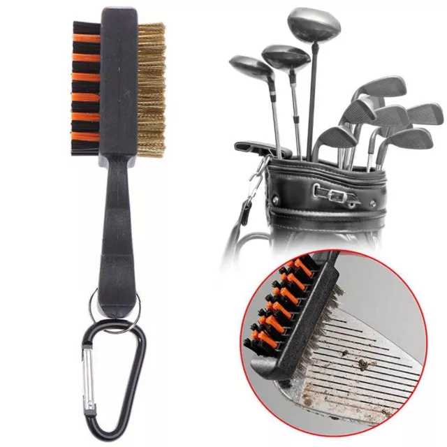 Tool Golf Accessories Scrub Cleaning Brush Golf Club Brush Double-sided