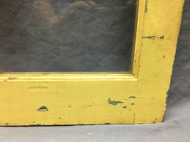 Single VTG 8 Lite Casement Cabinet Cupboard Window Door Yellow 20x50 1029-21B 9