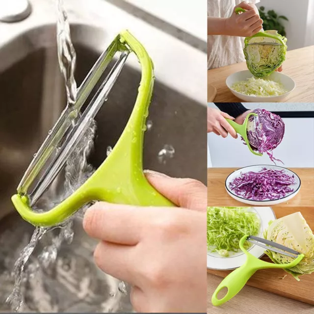 Vegetable Fruit Potato Peeler Cabbage Grater Cutter Slicer Stainless Steel