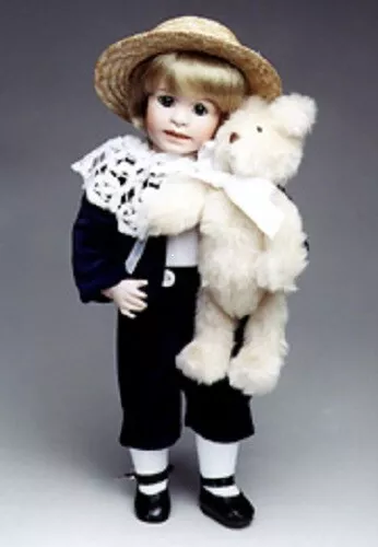 Poupée Porcelaine Ndeko-Zaïre Par Wendy Lawton - 1991 MIB (Neuf En Boîte)
