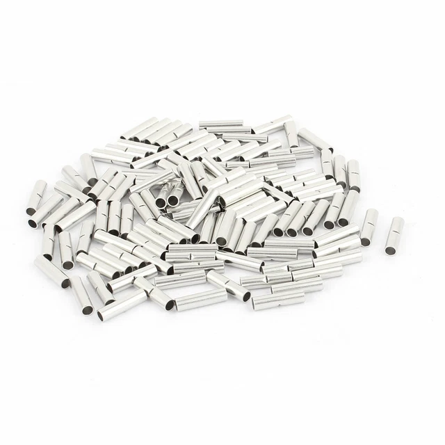 115Pcs BN2 non isolés manchon connecteur borne fil pour câble AWG 16-14