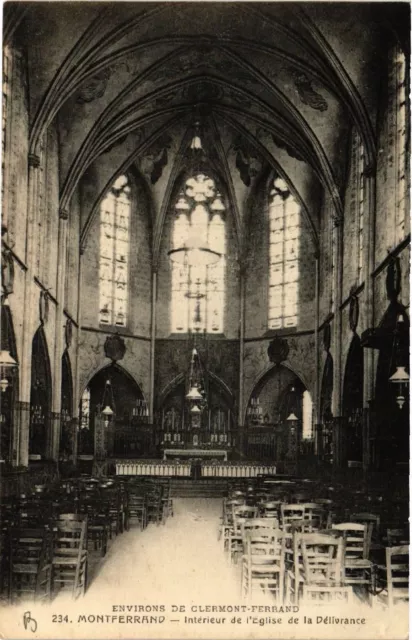 CPA CLERMONT-FERRAND Interior of the Church of Delivrance (460633)