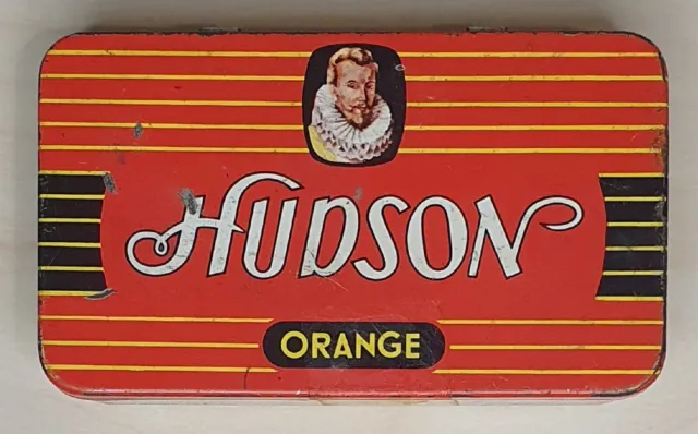 Hudson Orange Sigarenfabrieken N.V Roosendaal Holanda Vintage Lata Vacía ML0004
