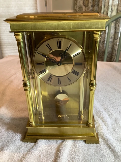 W&A SCHMID-SCHLENKER 8 Day 4 Jewel Carriage Clock Needs Repair W&A SCHMID-SCHLENKER 8 Day 4 Jewel Carriage Clock Needs Repair
