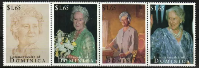 Dominica Stamp 1794  - Queen Mothers 95th birthday